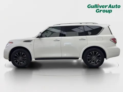Another view of 2020 Nissan Armada Platinum for sale in Plano, TX at Gulliver Auto Group
