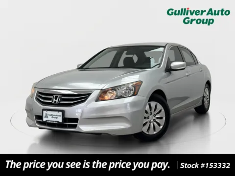Silver 2012 Honda Accord LX for sale in Plano, TX