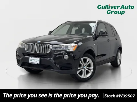 Black 2017 BMW X3 xDrive35i for sale in Plano, TX