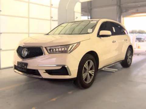 White 2019 Acura MDX 3.5L for sale in Plano, TX