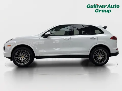 Another view of 2017 Porsche Cayenne Platinum Edition for sale in Plano, TX at Gulliver Auto Group