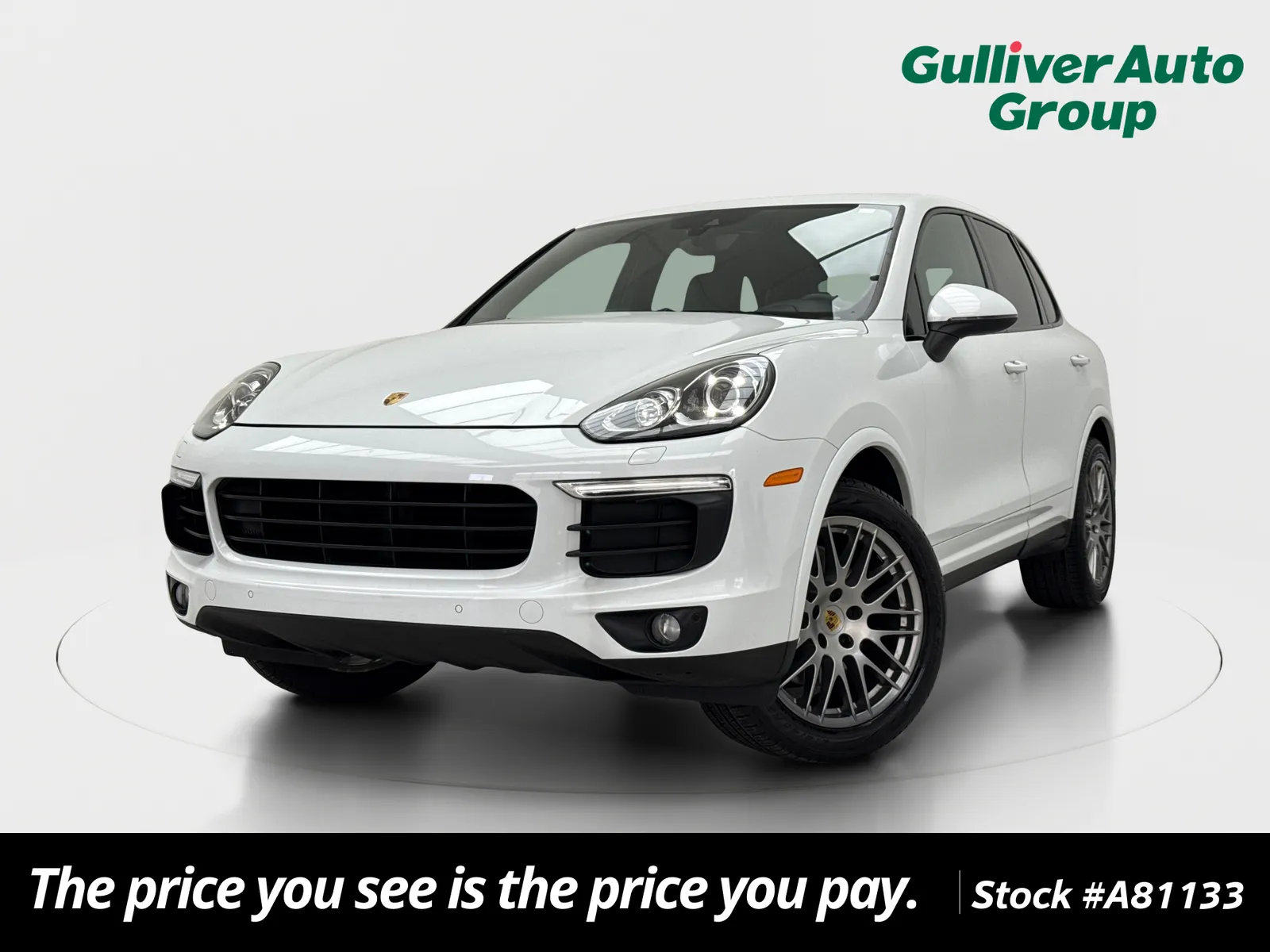 2017 Porsche Cayenne Platinum Edition for sale in Plano, TX