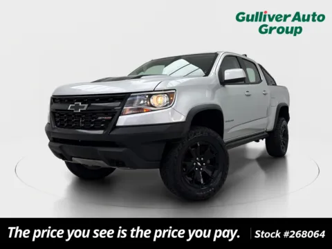 Silver 2019 Chevrolet Colorado ZR2 for sale in Plano, TX