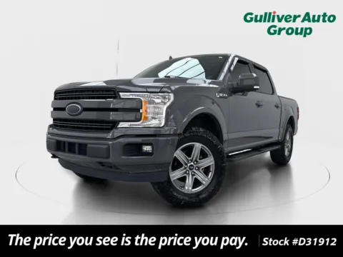 Gray 2018 Ford F-150 Lariat for sale in Plano, TX