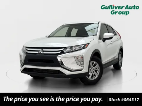 White 2018 Mitsubishi Eclipse Cross ES for sale in Plano, TX