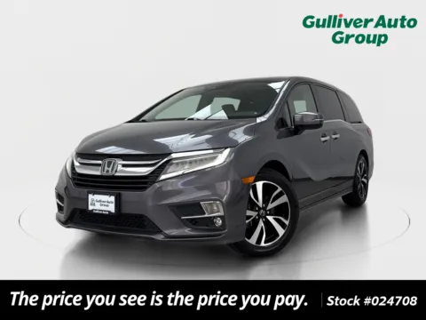 Gray 2019 Honda Odyssey Elite for sale in Plano, TX