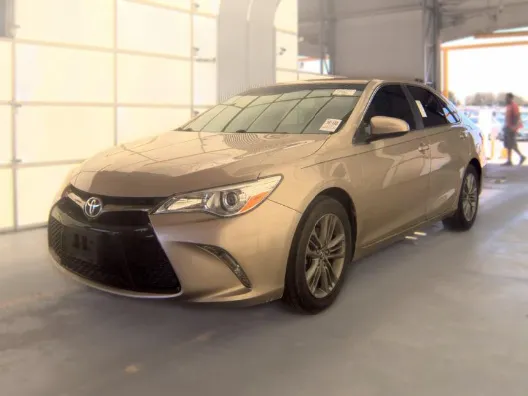 Beige 2016 Toyota Camry SE for sale in Plano, TX