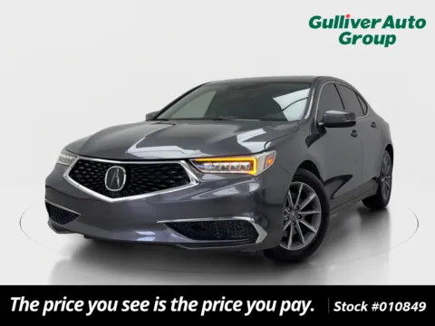 Gray 2018 Acura TLX 2.4L for sale in Plano, TX