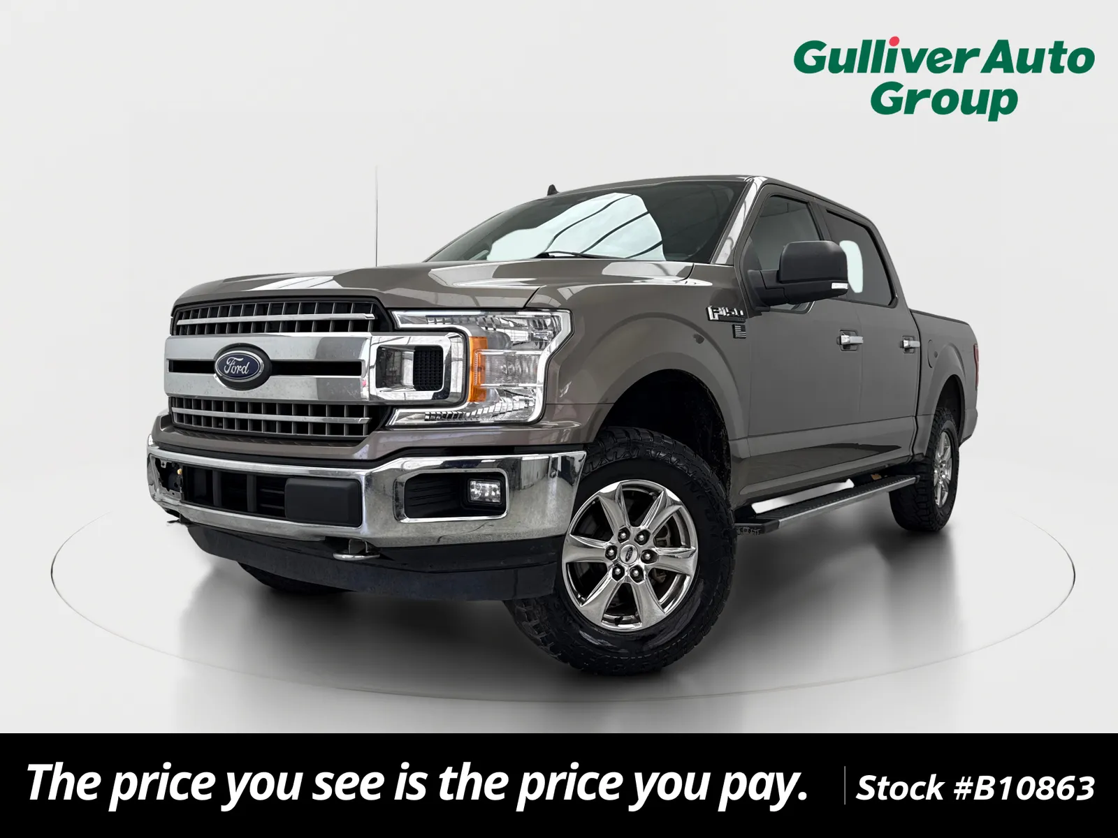 Gray 2019 Ford F-150 XLT for sale in Plano, TX