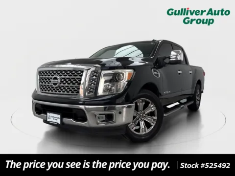 Black 2017 Nissan Titan SL for sale in Plano, TX