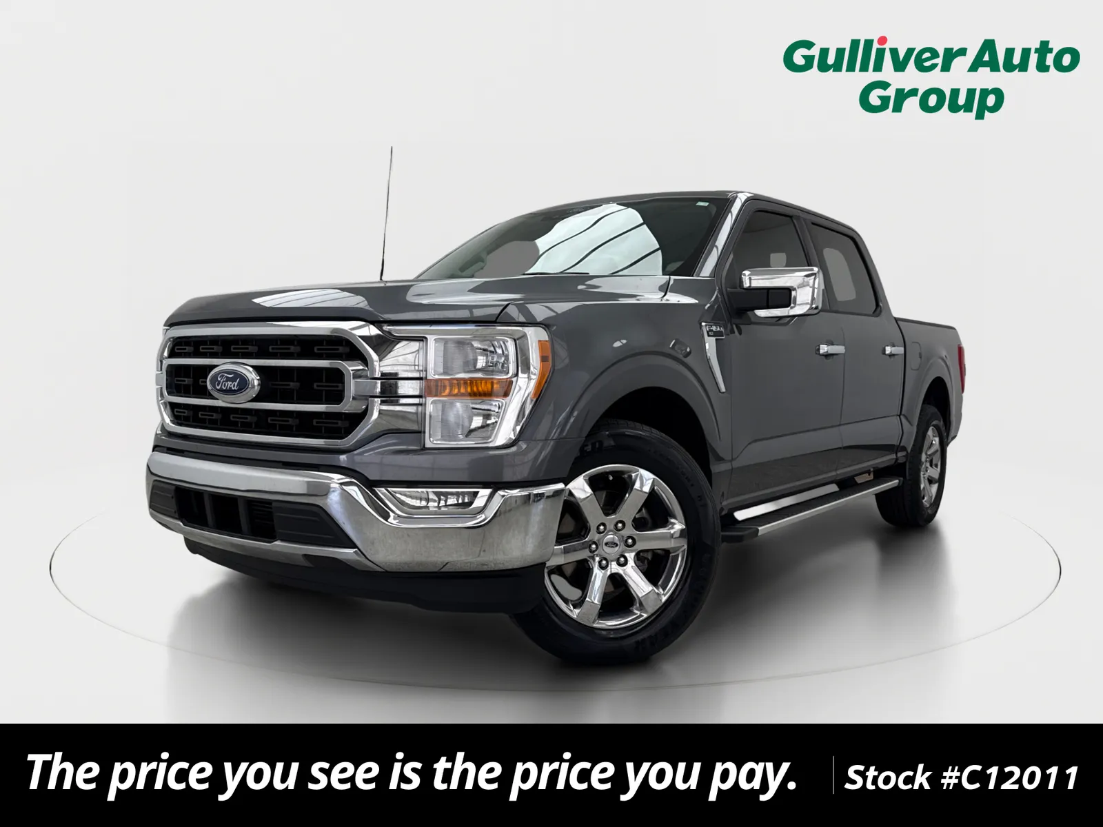 Gray 2022 Ford F-150 XLT for sale in Plano, TX