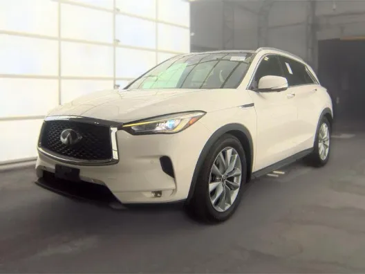 White 2019 INFINITI QX50 ESSENTIAL for sale in Plano, TX
