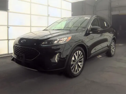 Black 2020 Ford Escape Titanium for sale in Plano, TX