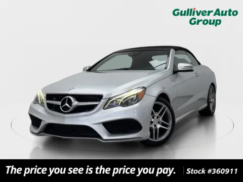 Silver 2017 Mercedes-Benz E-Class E 400 for sale in Plano, TX