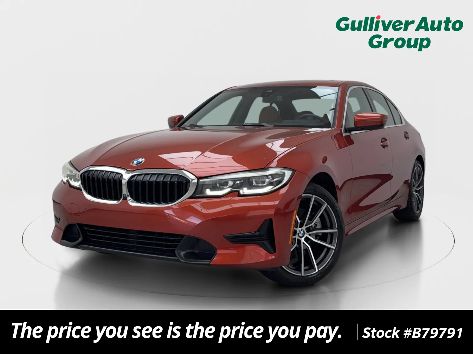 Orange 2021 BMW 3 Series 330i for sale in Plano, TX