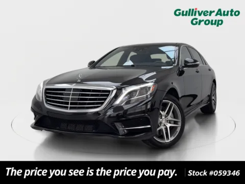 Black 2014 Mercedes-Benz S-Class S 550 for sale in Plano, TX