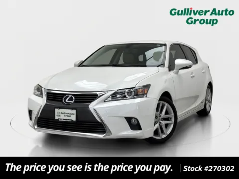 White 2016 Lexus CT 200h for sale in Plano, TX