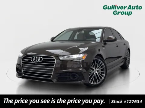 Brown 2017 Audi A6 3.0T Premium Plus for sale in Plano, TX