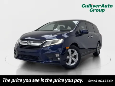 Black 2019 Honda Odyssey EX for sale in Plano, TX