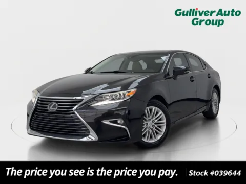 Black 2017 Lexus ES 350 for sale in Plano, TX