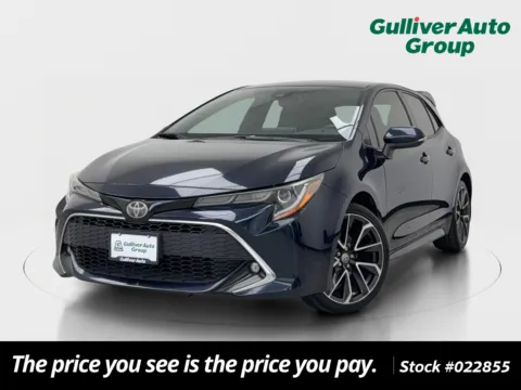 Green 2019 Toyota Corolla Hatchback XSE for sale in Plano, TX