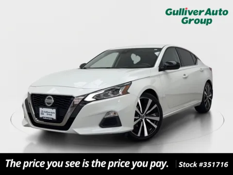White 2022 Nissan Altima 2.5 SR for sale in Plano, TX