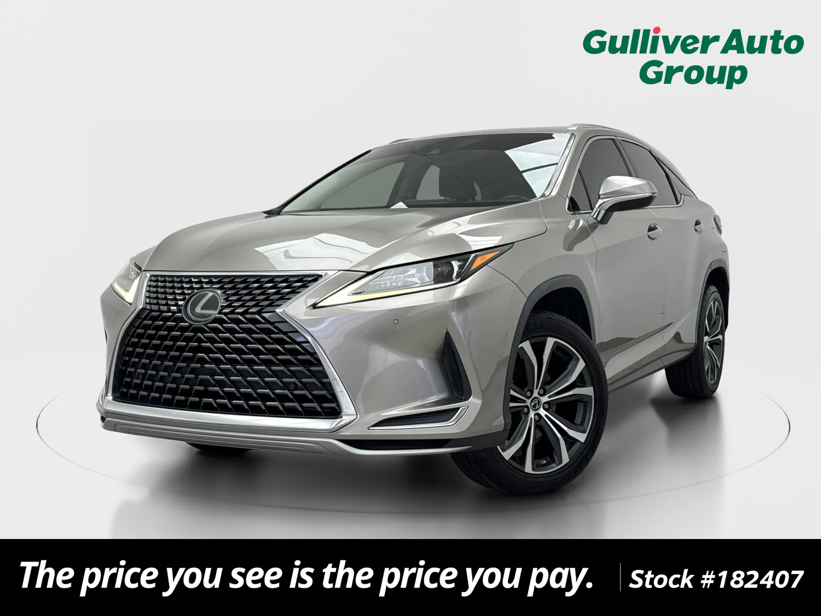 Silver 2021 Lexus RX 350 for sale in Plano, TX