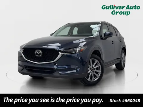 Blue 2019 Mazda CX-5 Grand Touring for sale in Plano, TX