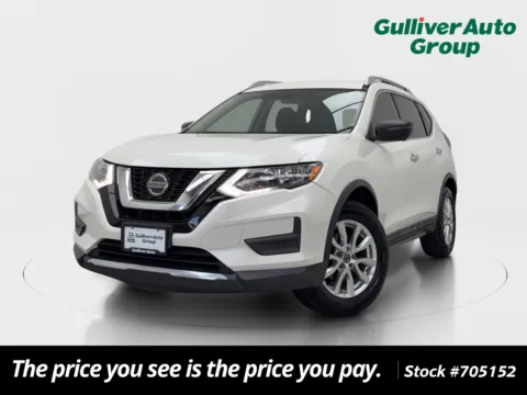 White 2018 Nissan Rogue SV for sale in Plano, TX