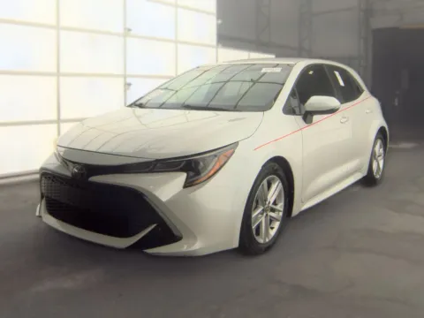 White 2021 Toyota Corolla Hatchback SE for sale in Plano, TX