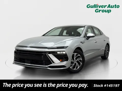 Photos of 2026 Hyundai Sonata Hybrid Blue for sale in Plano, TX at Gulliver Auto Group