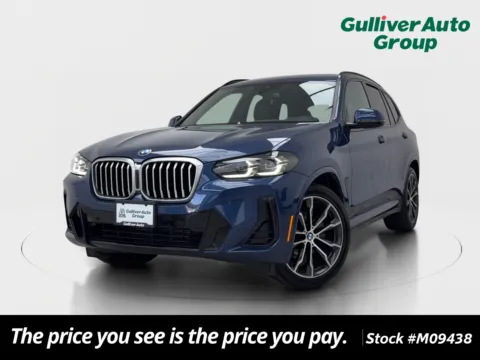 Blue 2022 BMW X3 sDrive30i for sale in Plano, TX