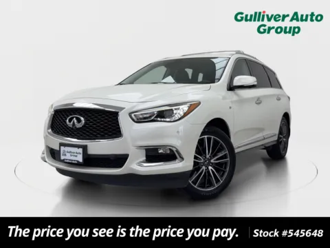 White 2020 INFINITI QX60 Signature Edition for sale in Plano, TX