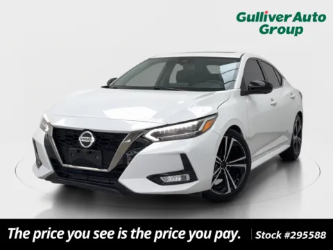 White 2020 Nissan Sentra SR for sale in Plano, TX