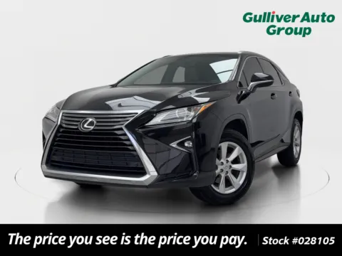 Black 2016 Lexus RX 350 for sale in Plano, TX