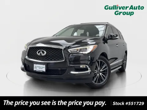 Black 2017 INFINITI QX60 for sale in Plano, TX