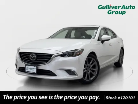 White 2017 Mazda Mazda6 Grand Touring for sale in Plano, TX
