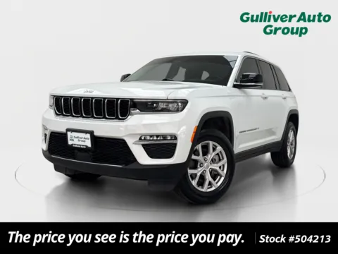 Photos of 2022 Jeep Grand Cherokee Limited for sale in Plano, TX at Gulliver Auto Group