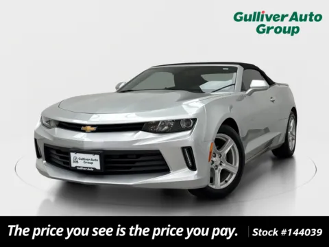 Silver 2017 Chevrolet Camaro 1LT for sale in Plano, TX