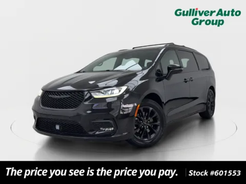 Black 2021 Chrysler Pacifica Touring L for sale in Plano, TX