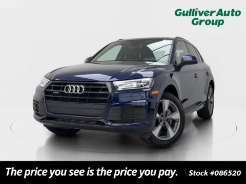 Blue 2020 Audi Q5 Premium for sale in Plano, TX