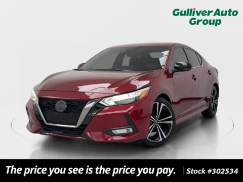 Red 2022 Nissan Sentra SR for sale in Plano, TX