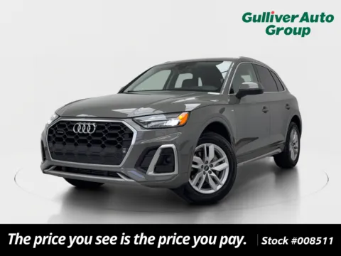 Gray 2023 Audi Q5 45 S line Premium for sale in Plano, TX