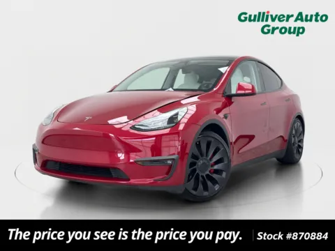 Photos of 2023 Tesla Model Y Performance for sale in Plano, TX at Gulliver Auto Group