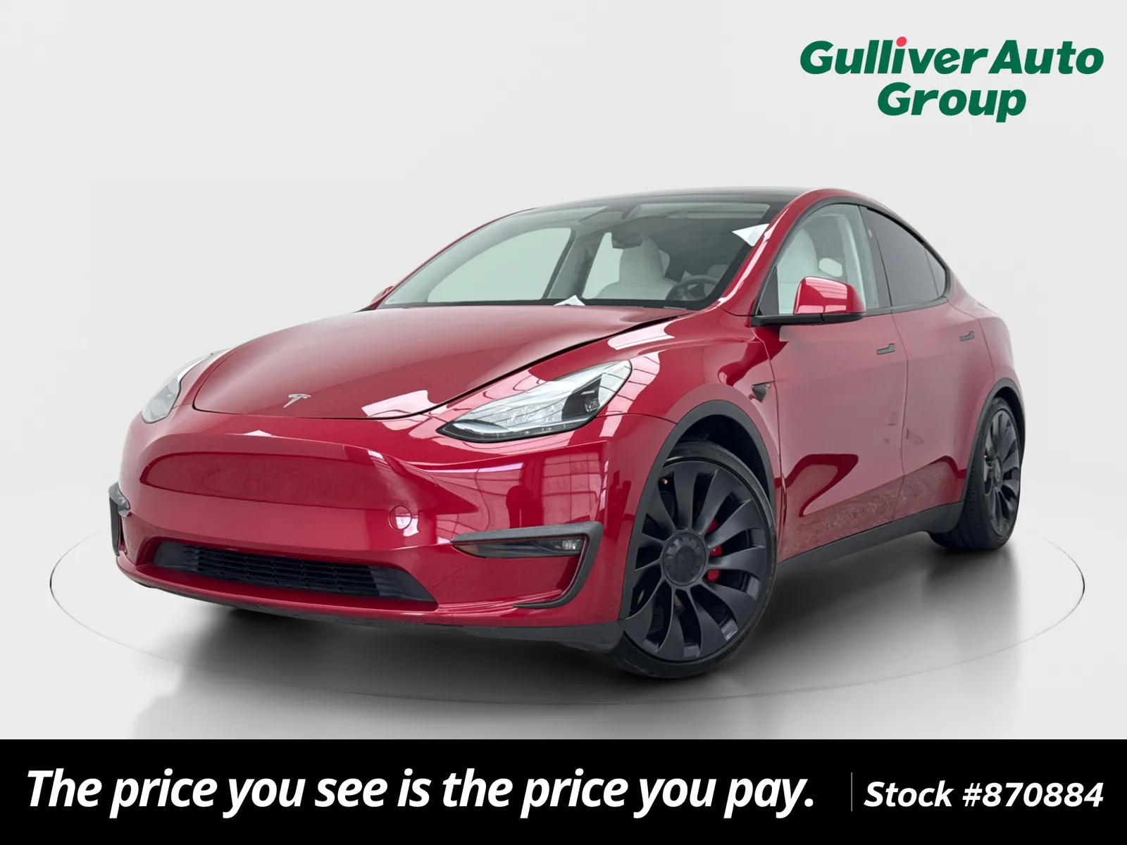 Red 2023 Tesla Model Y Performance for sale in Plano, TX