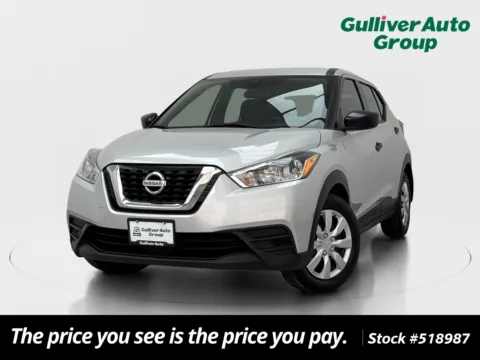 Silver 2020 Nissan Kicks S for sale in Plano, TX