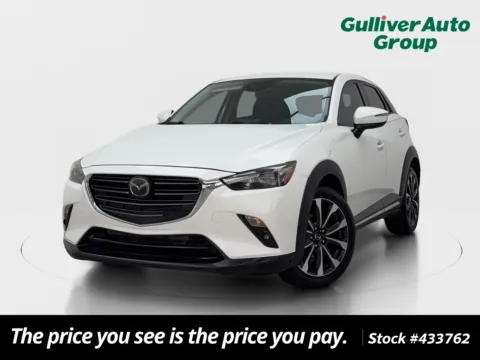 White 2019 Mazda CX-3 Grand Touring for sale in Plano, TX