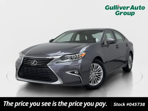 Gray 2017 Lexus ES 350 for sale in Plano, TX