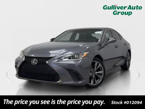 Gray 2019 Lexus ES 350 F Sport for sale in Plano, TX