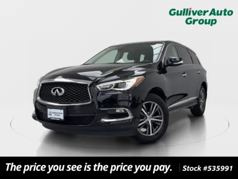 Black 2020 INFINITI QX60 PURE for sale in Plano, TX